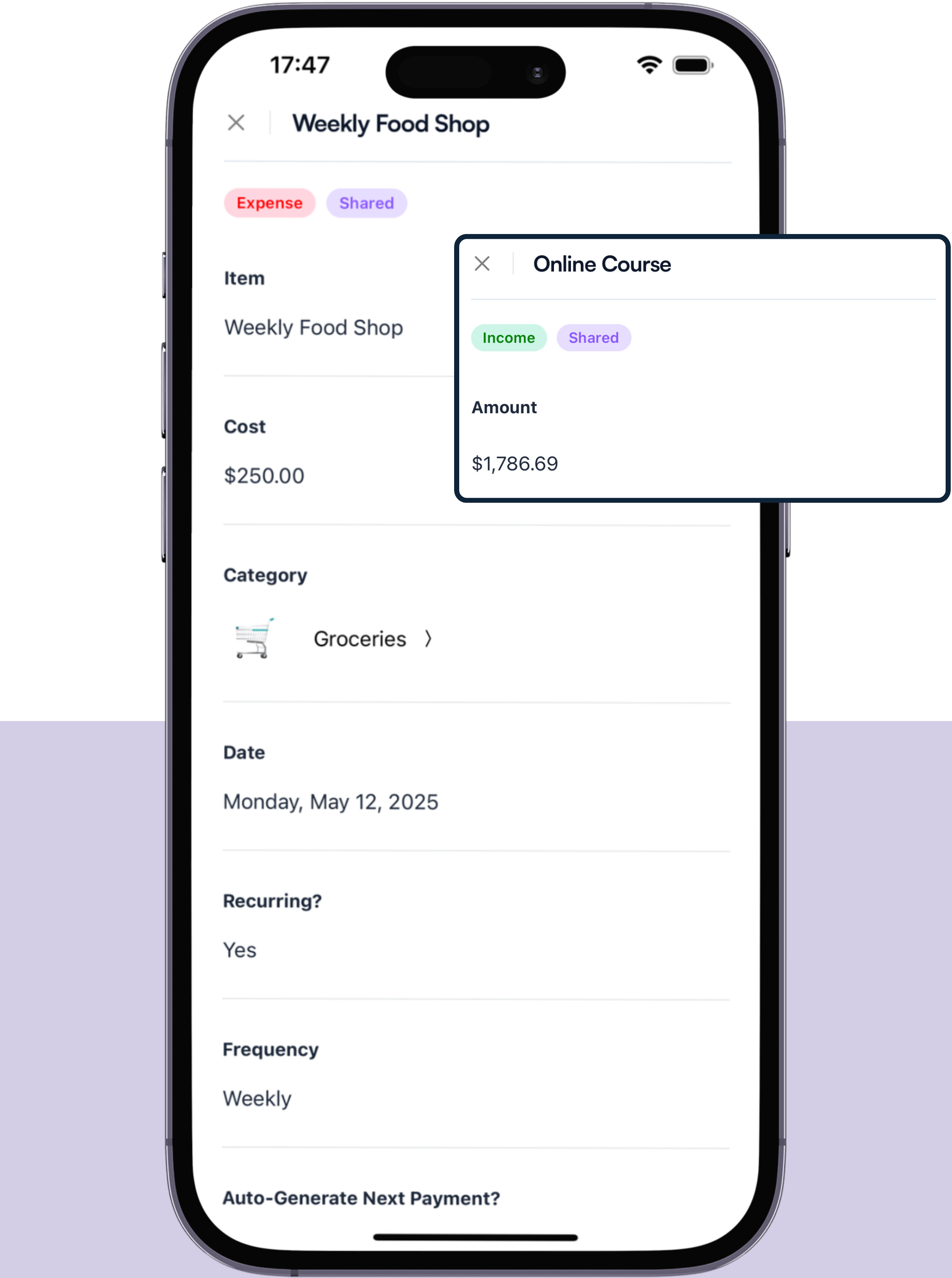 screenshot showing collaboration badges